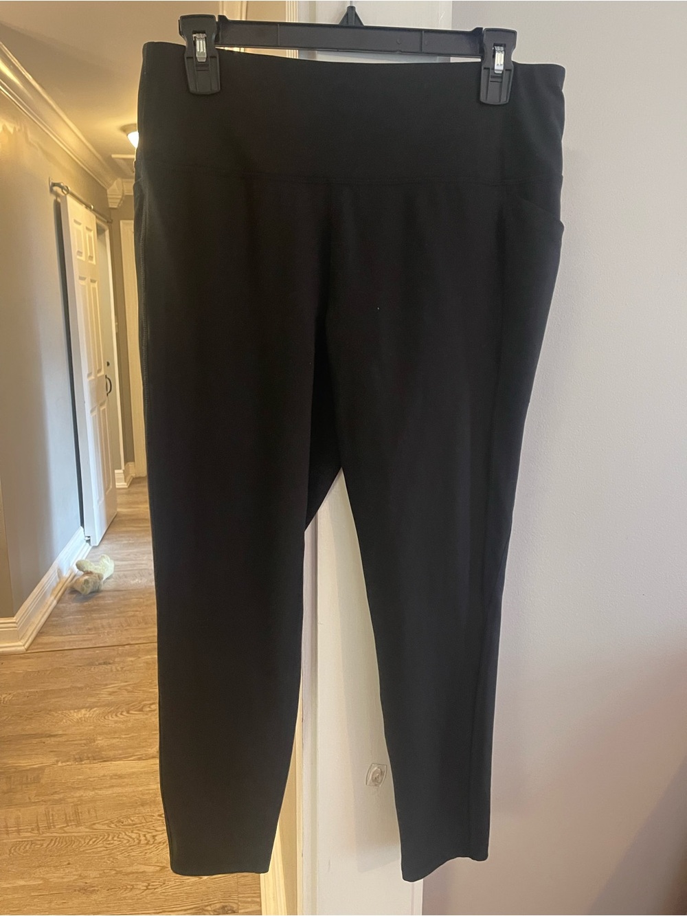 DSG Black Pull-On Ponte Leggings